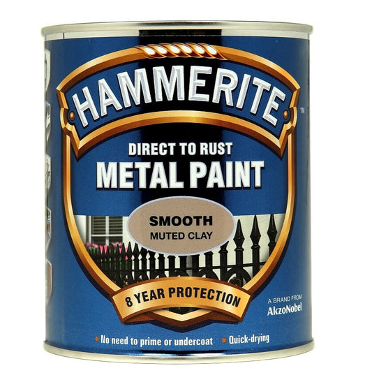 Hammerite| Metal Paint- Smooth Muted Clay-750ml