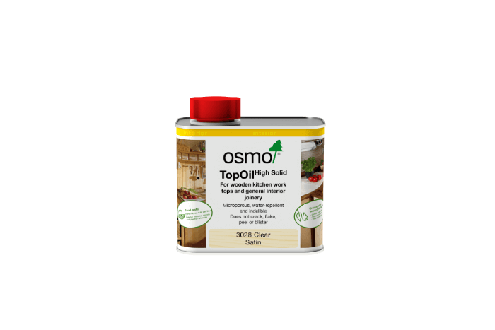 Osmo TopOil High Solid | 3028 Clear Satin | 0.5L