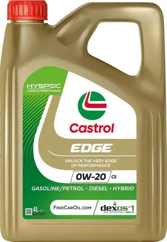 Castrol EDGE| 0W-20 C5- Hybrid Engine Oil-4L