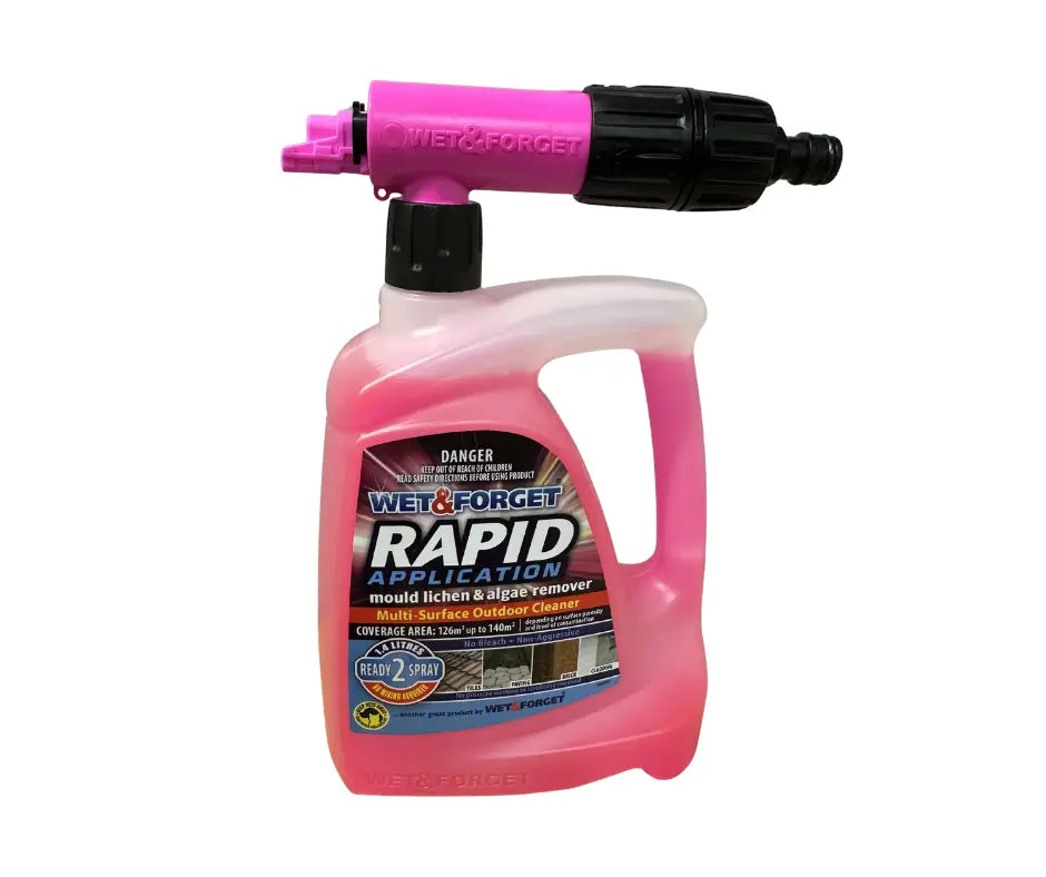 Wet & Forget| Rapid Application Outdoor Cleaner| 1.4L