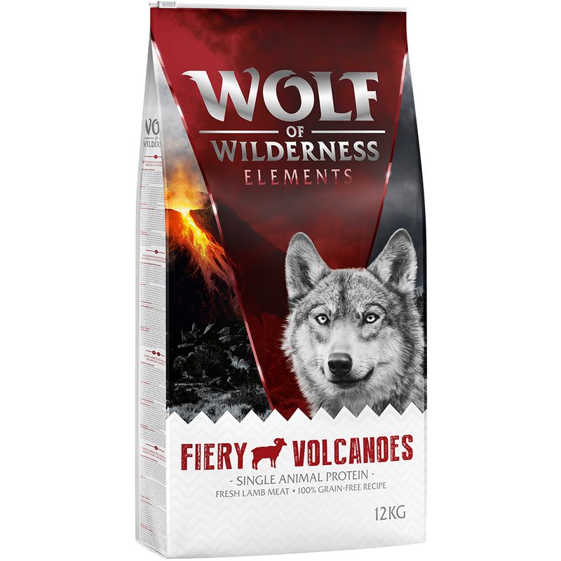 Wolf of Wilderness| Dry Dog- Elements- Fiery Volcanoes-Fresh Lamb- 12kg